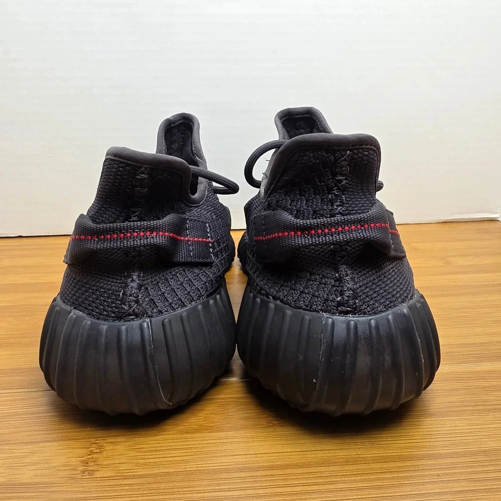 Adidas Yeezy Boost 350 V2 Black Non-Reflective FU9006 Mens Sneakers Size 10